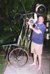 Darryl Holding trike