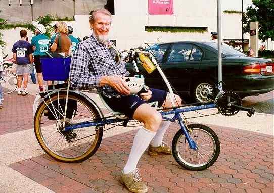 Graham on bike